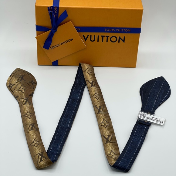 Louis Vuitton 3D Stripes Bandeau Twilly Scarf Wrap - Picture 2 of 16